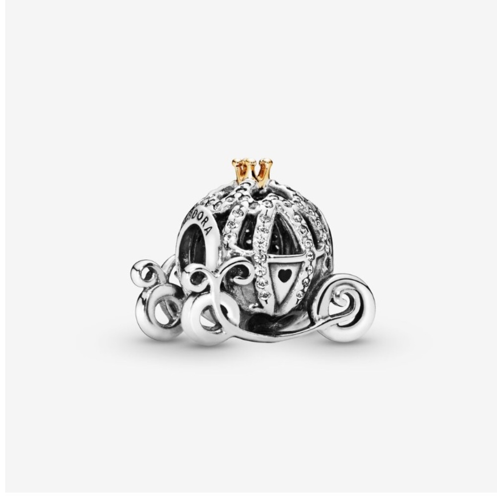 Pandora Charm- Disney/Cinderella Pumpkin